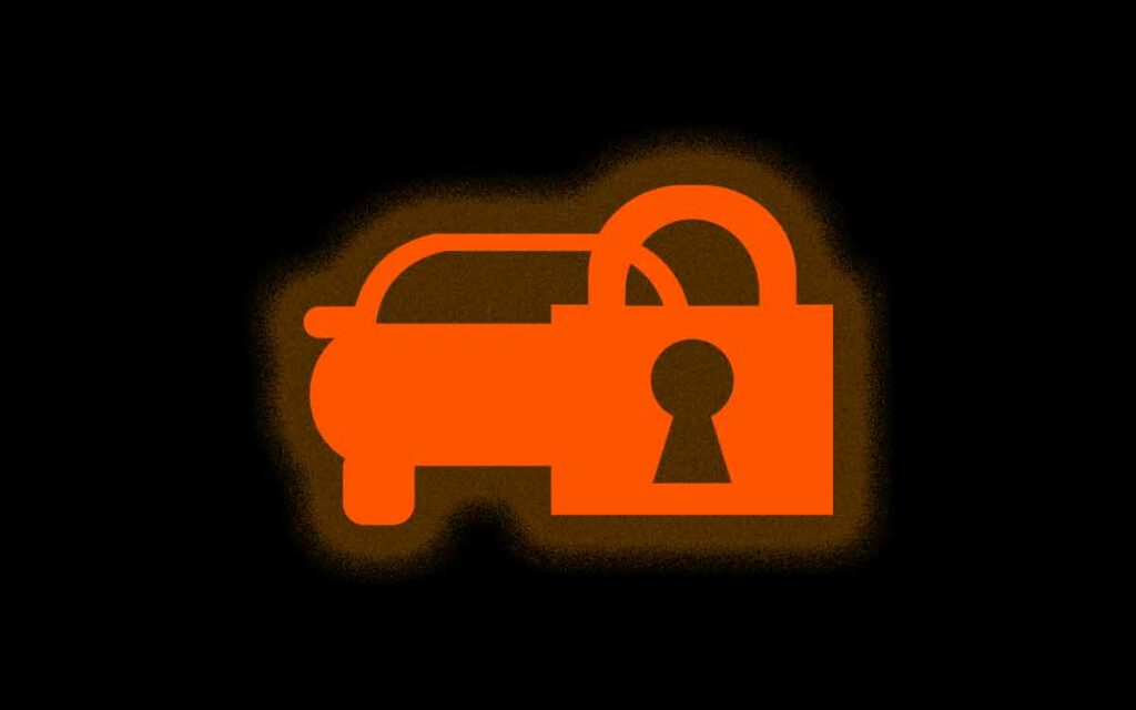 Flashing lock and car symbol on a dashboard? (A Must read) motor snitch